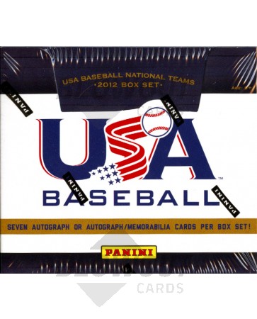 2012 Panini USA Baseball National Teams Set 10 Box Case