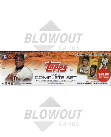 2012 Topps Baseball Factory Set - Willie Mays