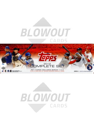 2012 Topps Baseball Factory Set - Hobby 12 Set Case