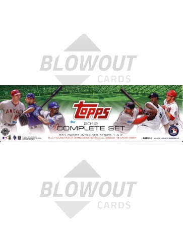 2012 Topps Baseball Factory Set - Holiday 13 Set Case