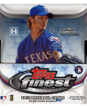 2012 Topps Finest Baseball Hobby Box