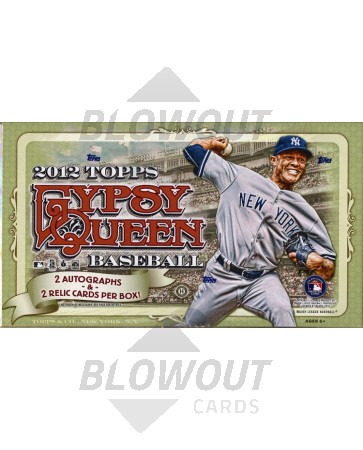 2012 Topps Gypsy Queen Baseball Hobby 10 Box Case