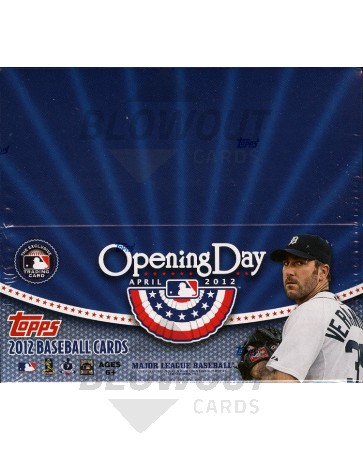 2012 Topps Opening Day Baseball Hobby Box