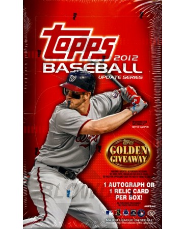 2012 Topps Update Series Baseball Hobby 12 Box Case
