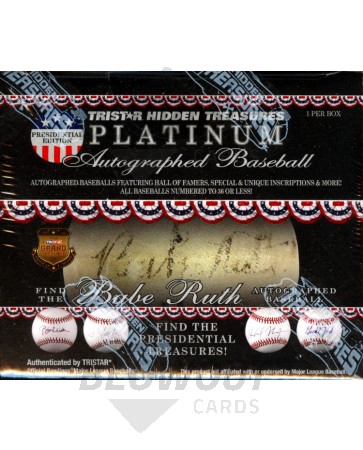 2012 Tristar Auto Baseball Platinum Presidential Ed Box