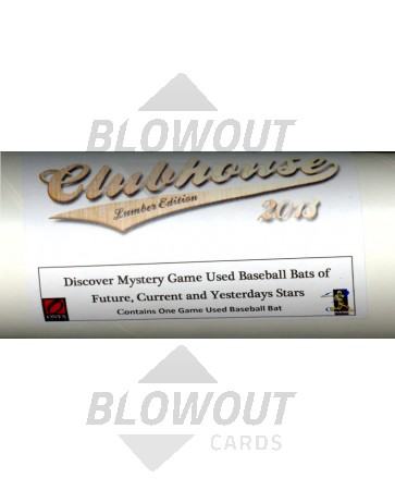 2013 Onyx Authenticated Clubhouse Collection Lumber Baseball Box