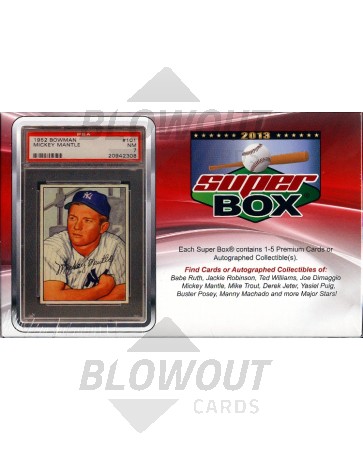 2013 Super Box Baseball Series 2 - 5 Box Case