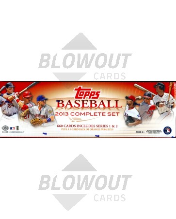 2013 Topps Baseball Factory Set - Hobby 12 Set Case