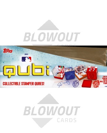 2013 Topps Qubi Baseball Stampers 12 Box Case