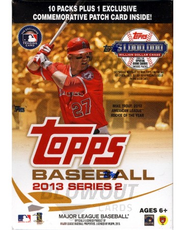 2013 Topps Series 2 Baseball Blaster Box