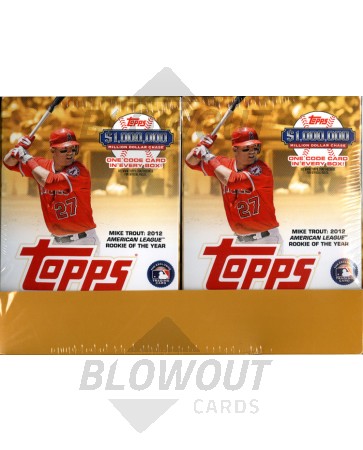 2013 Topps Series 2 Baseball Hanger Pack 8 Box Case