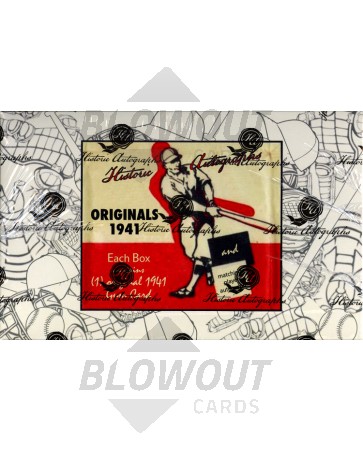 2014 Historic Autographs Originals (1941) Baseball 10 Box Case