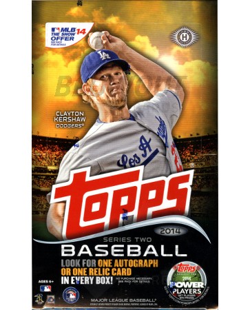 2014 Topps Series 2 Baseball Hobby Box