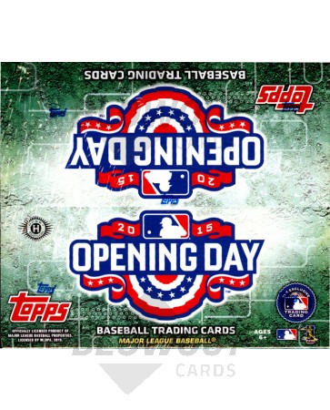 2015 Topps Opening Day Baseball Hobby Box