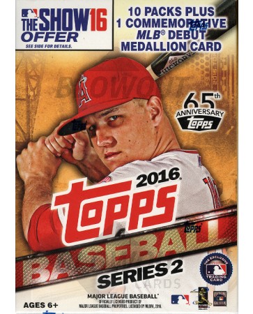 2016 Topps Series 2 Baseball Blaster Box