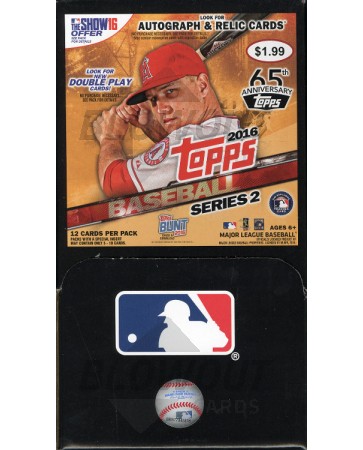2016 Topps Series 2 Baseball Gravity Feed Retail 6 Box Case
