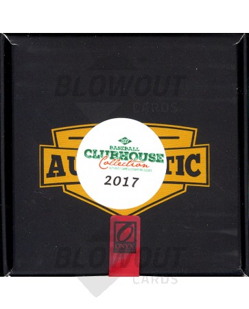 2017 Onyx Clubhouse Game Used Batting Gloves Baseball Box