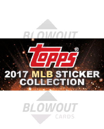 2017 Topps Sticker Collection Baseball 16 Box Case
