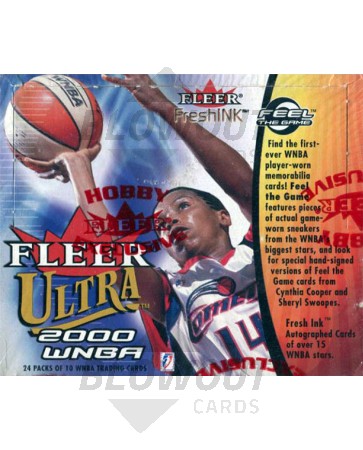 2000 Fleer Ultra WNBA Basketball Hobby Box