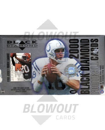 2000 Upper Deck Black Diamond Football Hobby Box