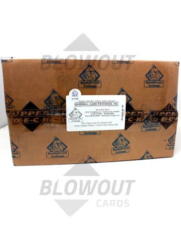 2001 Upper Deck SP Authentic Golf Hobby 12 Box Case (BBCE Wrapped) 