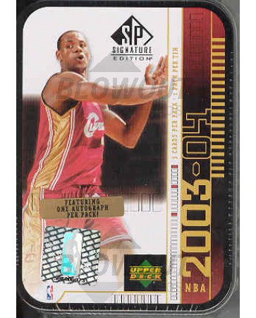 2003/04 Upper Deck SP Signature Ed Basketball Hobby Box