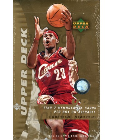 2004/05 Upper Deck Basketball Hobby 12 Box Case