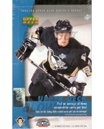 2005/06 Upper Deck Series 2 Hockey Hobby Box
