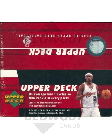 2005/06 Upper Deck Basketball Retail Box