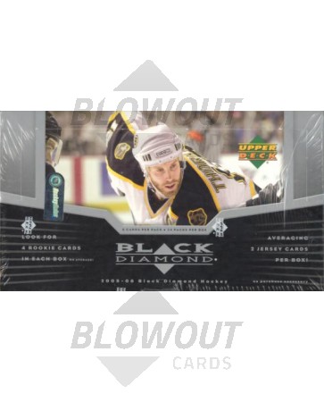 2005/06 Upper Deck Black Diamond Hockey Hobby Box