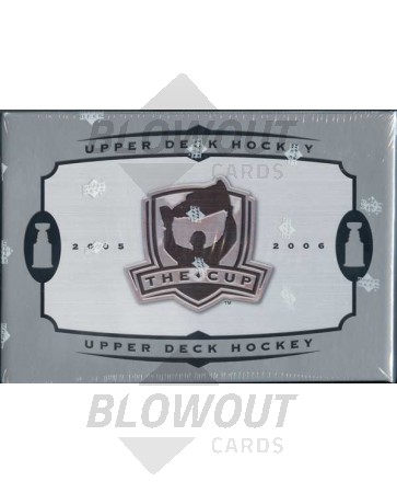 2005/06 Upper Deck The Cup Hockey Hobby 3 Box Case