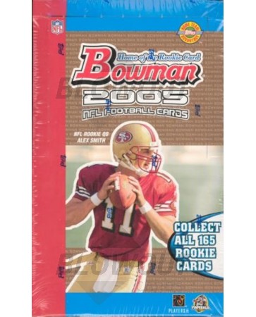 2005 Bowman Football Jumbo Box