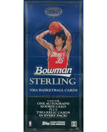 2006/07 Bowman Sterling Basketball Hobby 8 Box Case