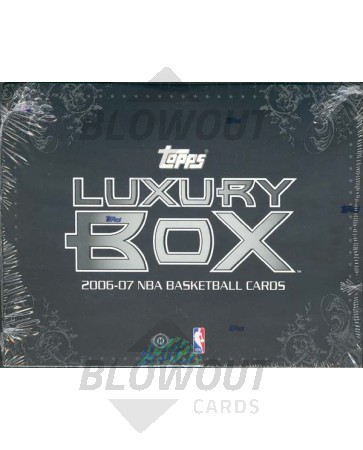 2006/07 Topps Luxury Box Basketball Hobby 10 Box Case