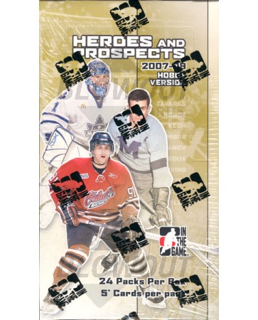 2007/08 In The Game ITG Heroes and Prospects Hockey Box