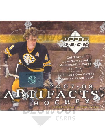 2007/08 Upper Deck Artifacts Hockey Hobby 16 Box Case