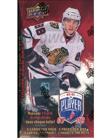 2007/08 Upper Deck Be A Player BAP Hockey Blaster 20 Box Case