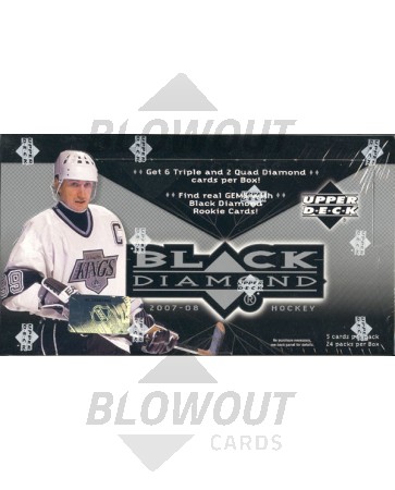 2007/08 Upper Deck Black Diamond Hockey Hobby Box