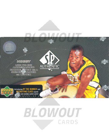 2007/08 Upper Deck SP Authentic Basketball Hobby Box