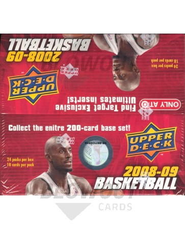 2008/09 Upper Deck Basketball Retail 20 Box Case