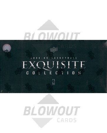2008/09 Upper Deck Exquisite Collection Basketball 3 Box Case