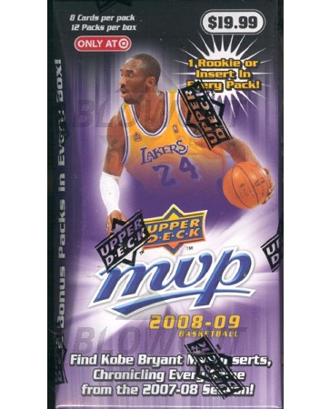 2008/09 Upper Deck MVP Basketball Blaster Box