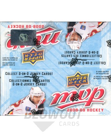 2008/09 Upper Deck MVP Hockey Retail 20 Box Case