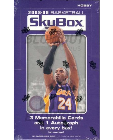 2008/09 Upper Deck Skybox Basketball Hobby Box