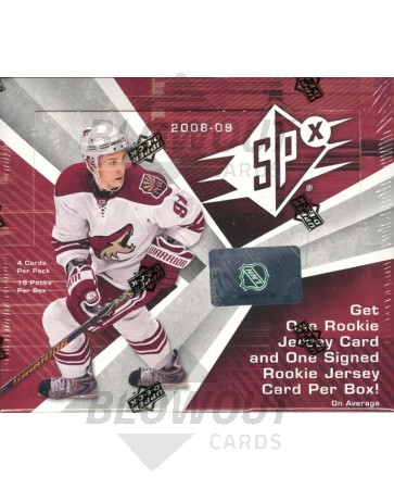 2008/09 Upper Deck SPx Hockey Hobby 14 Box Case