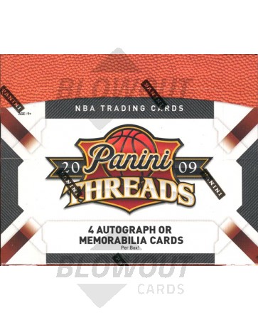2009/10 Panini Threads Basketball Hobby Box