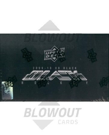 2009/10 Upper Deck Black Hockey Hobby Box