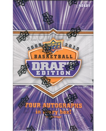 2009/10 Upper Deck Draft Edition Basketball Hobby Box