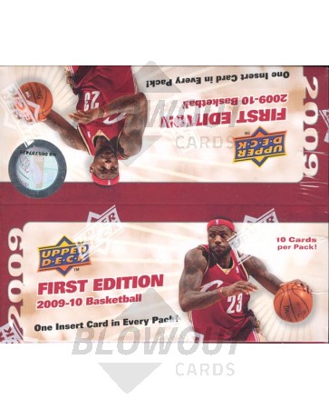 2009/10 Upper Deck First Edition Basketball 20 Box Case