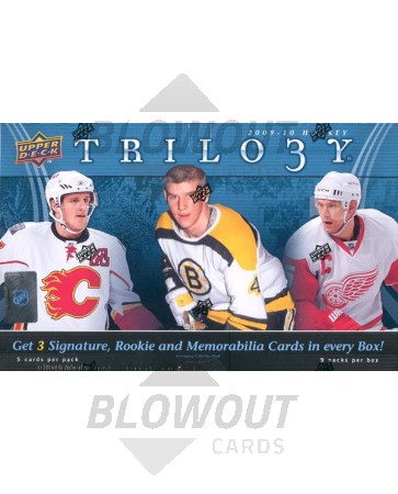 2009/10 Upper Deck Trilogy Hockey Hobby 10 Box Case